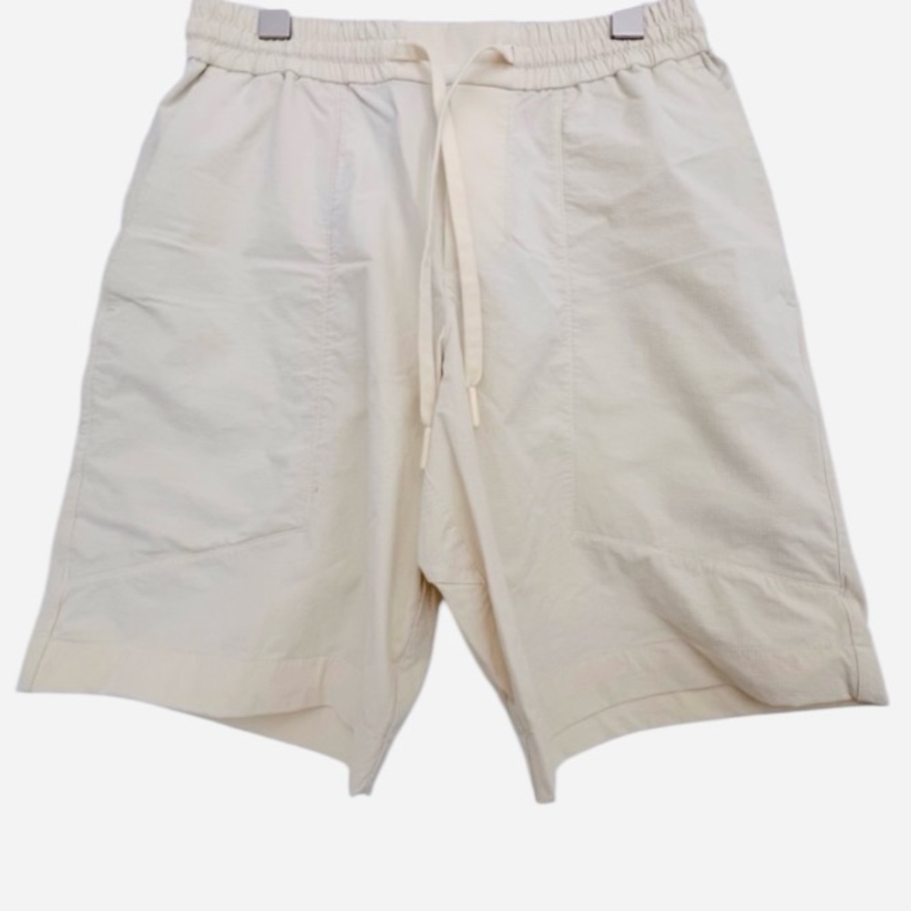 Lululemon Bowline Short Mens 8" ABC Stretch Water Repellent Ripstop Yellow Sz S